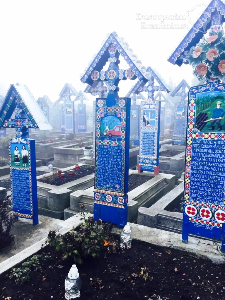 Cimitirul-Vesel-de-la-Sapanta-3 Mănăstirea Brâncoveanu din Sâmbăta de Sus - oază de linişte pentru suflet